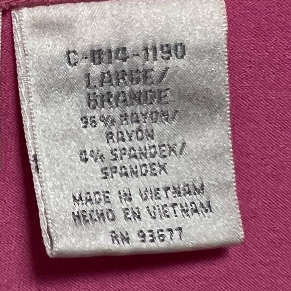 Pink Pullover w/ Ruching - Picture 6 of 6